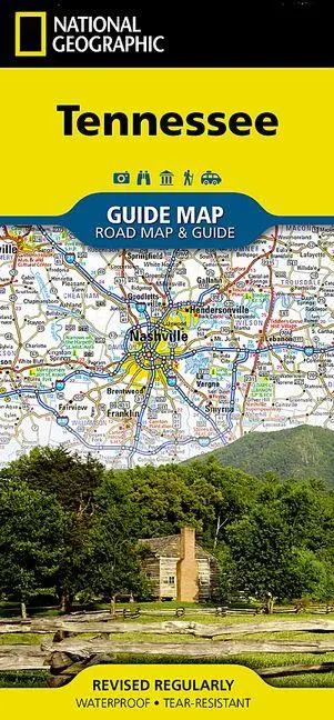 Cover: 9781566957274 | Tennessee Map | National Geographic Maps | (Land-)Karte | Englisch