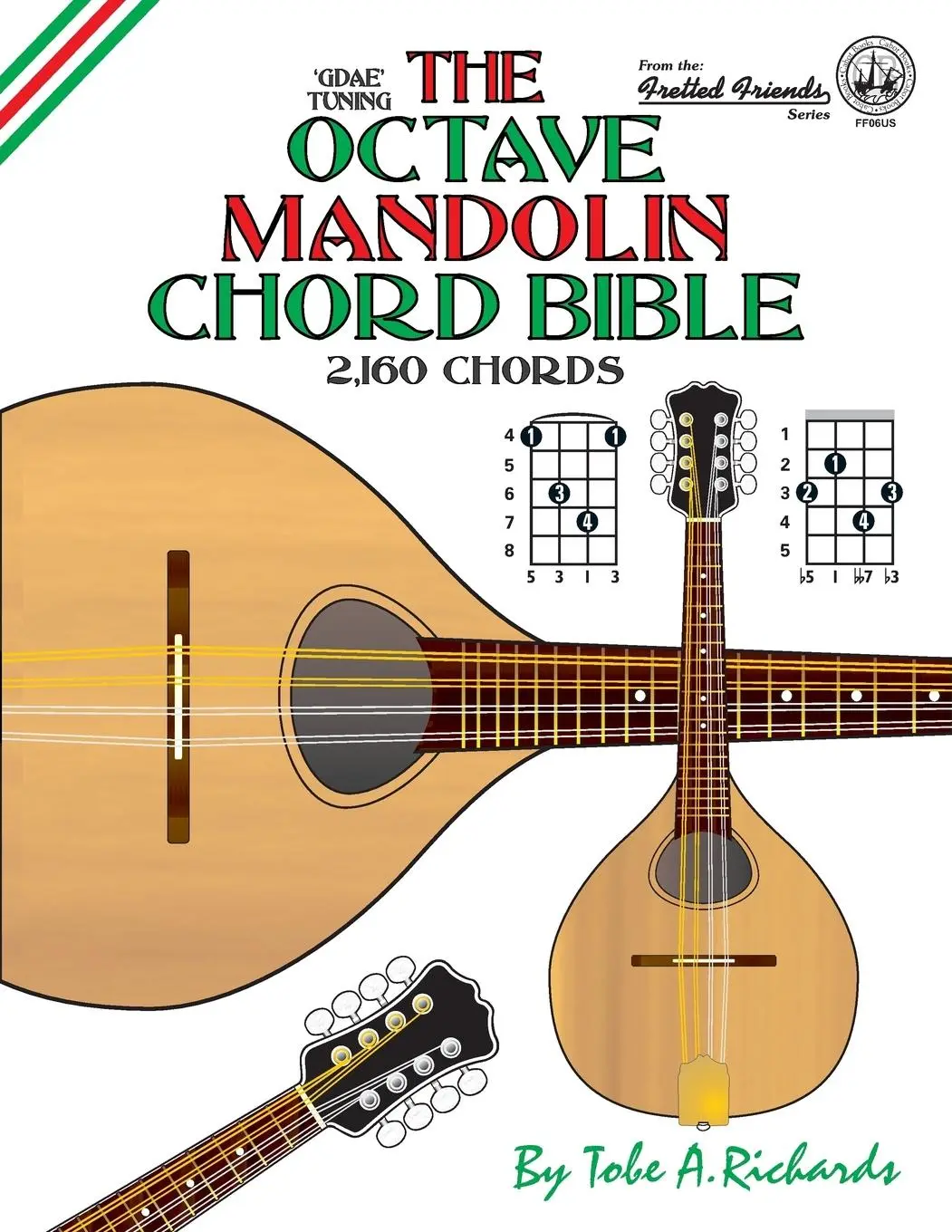 Cover: 9781906207274 | The Octave Mandolin Chord Bible | GDAE Standard Tuning 2,160 Chords