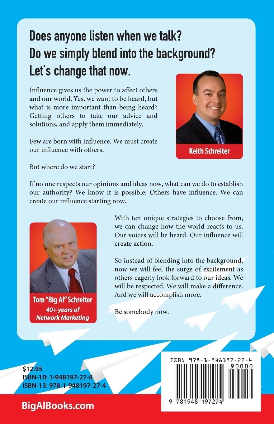Rückseite: 9781948197274 | Create Influence | 10 Ways to Impress and Guide Others | Taschenbuch