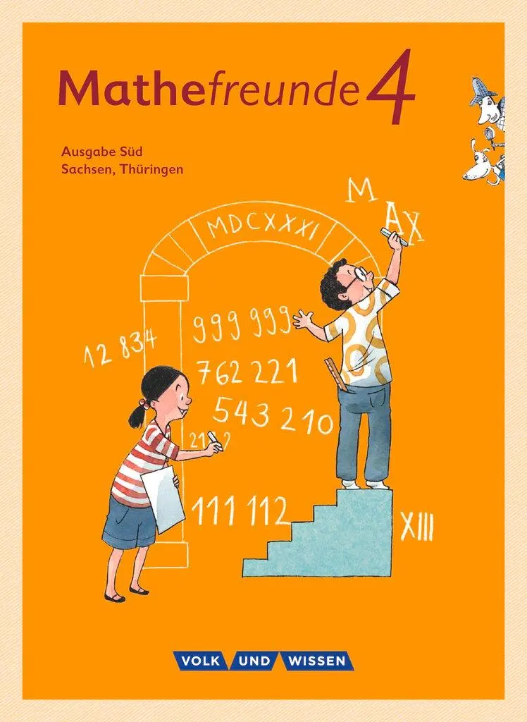Cover: 9783060837274 | Mathefreunde - Süd 4. Schuljahr - Schülerbuch mit Kartonbeilagen