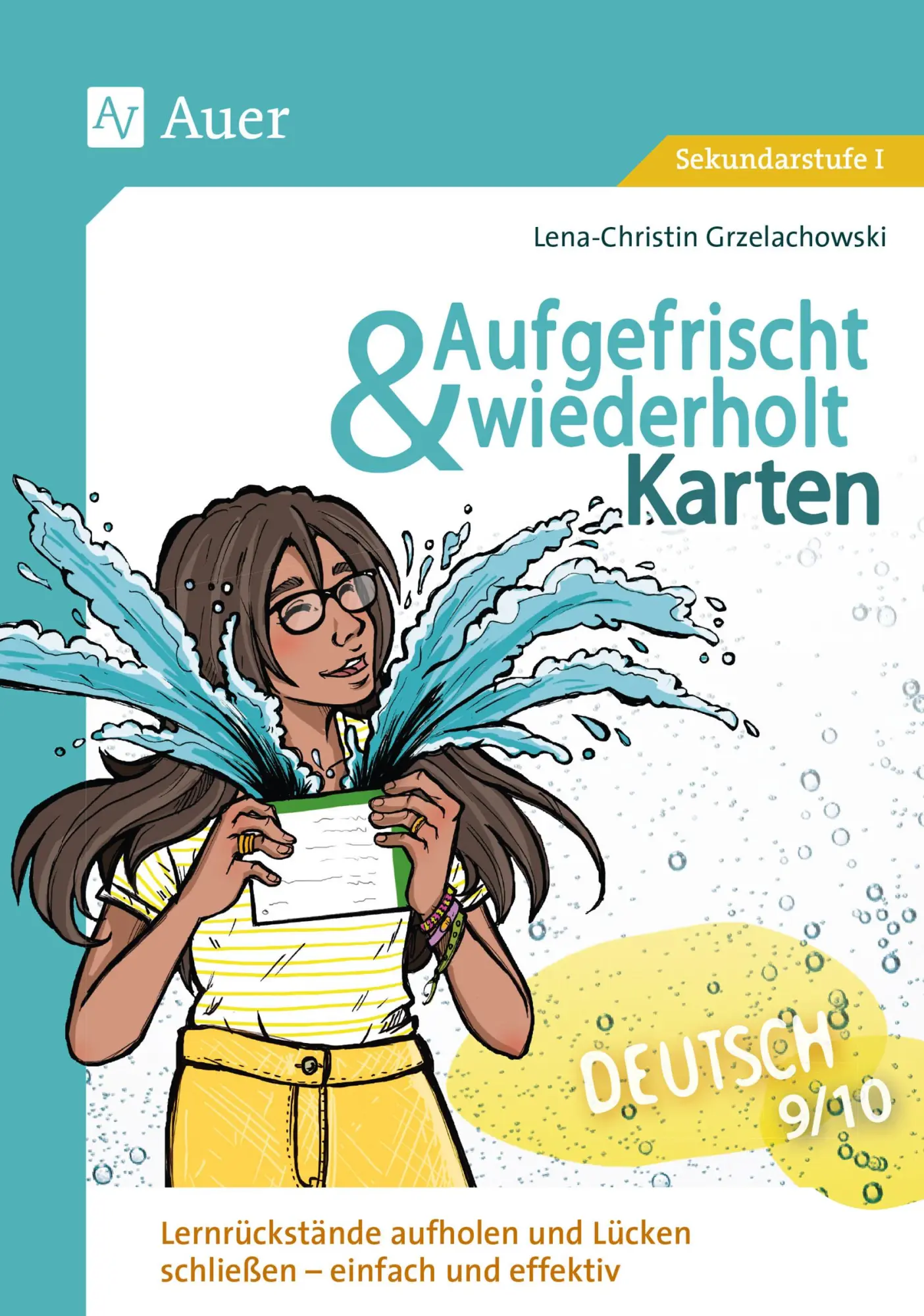 Cover: 9783403087274 | Aufgefrischt-und-wiederholt-Karten Deutsch 9-10 | Grzelachowski | 2022