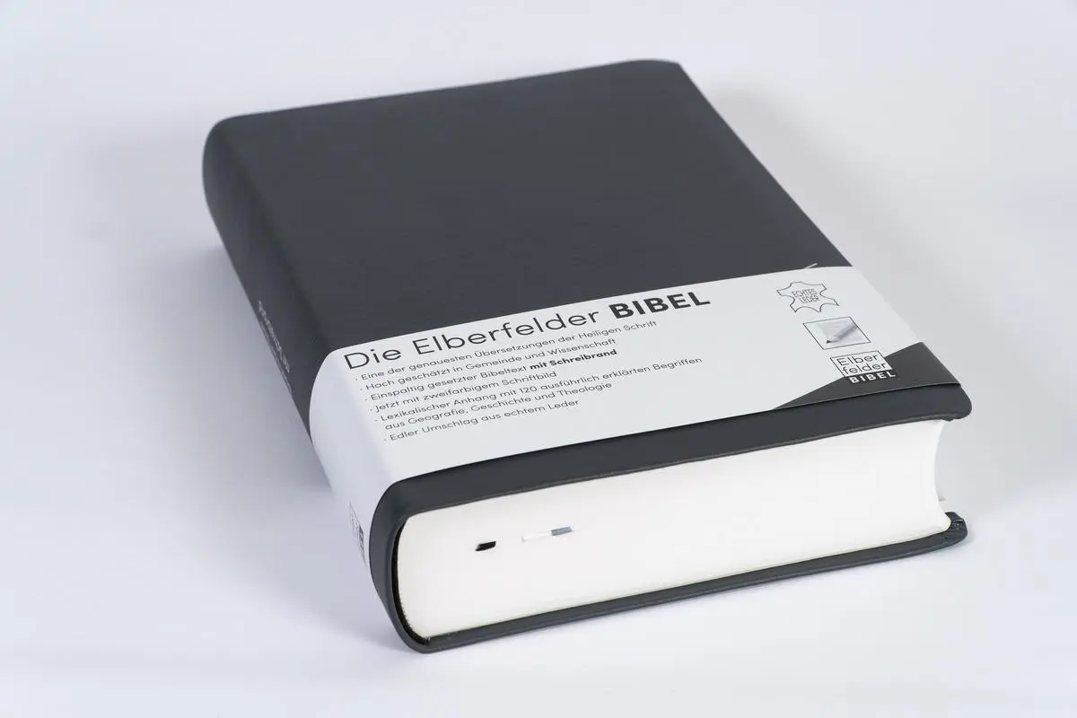 Bild: 9783417257274 | Elberfelder Bibel - mit Schreibrand, Leder | Buch | 1776 S. | Deutsch