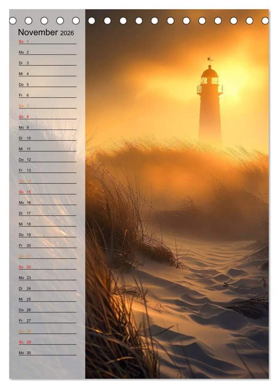 Bild: 9783516257274 | Maritim, Deutschlands Küsten (Tischkalender 2026 DIN A5 hoch),...