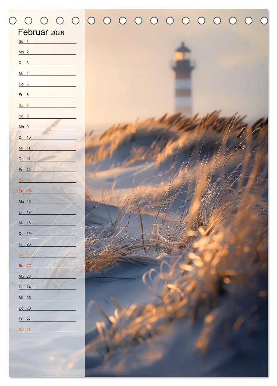 Bild: 9783516257274 | Maritim, Deutschlands Küsten (Tischkalender 2026 DIN A5 hoch),...