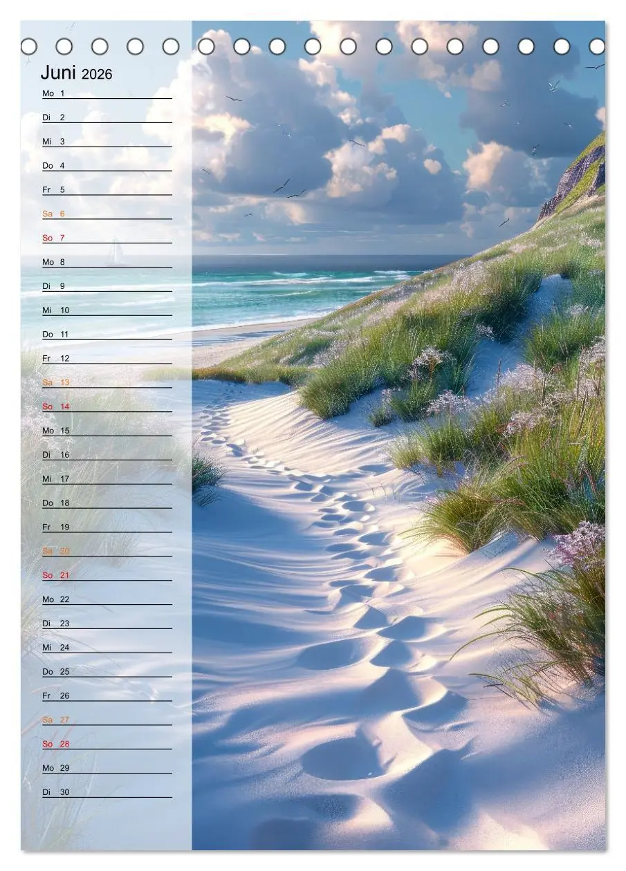 Bild: 9783516257274 | Maritim, Deutschlands Küsten (Tischkalender 2026 DIN A5 hoch),...