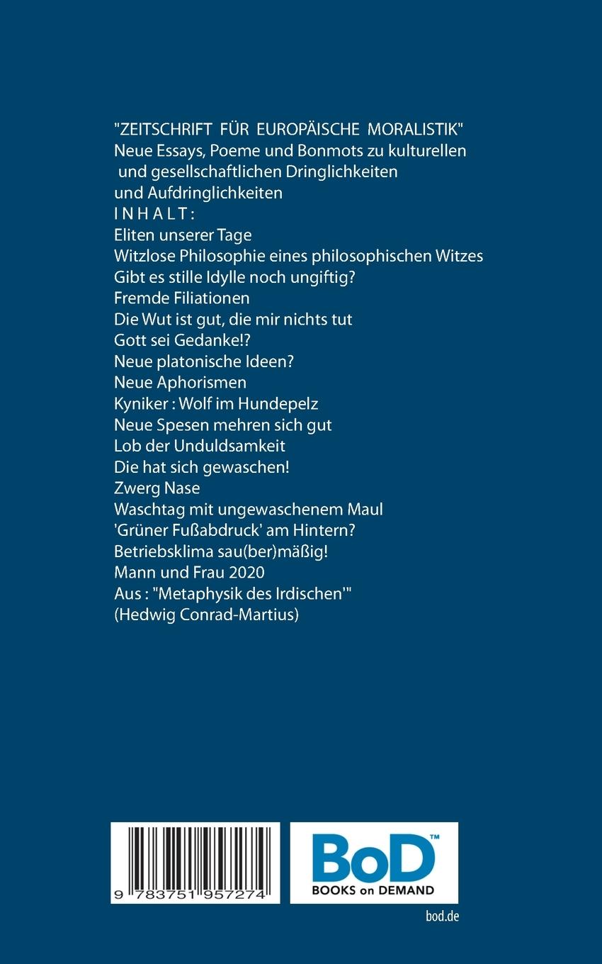 Rückseite: 9783751957274 | Studierstubenhocker kommen oft weiter als Weltreisende | Schuett