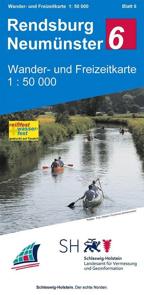 Cover: 9783891307274 | Rendsburg - Neumünster 1 : 50 000 | Wander- und Freizeitkarte 1:50 000