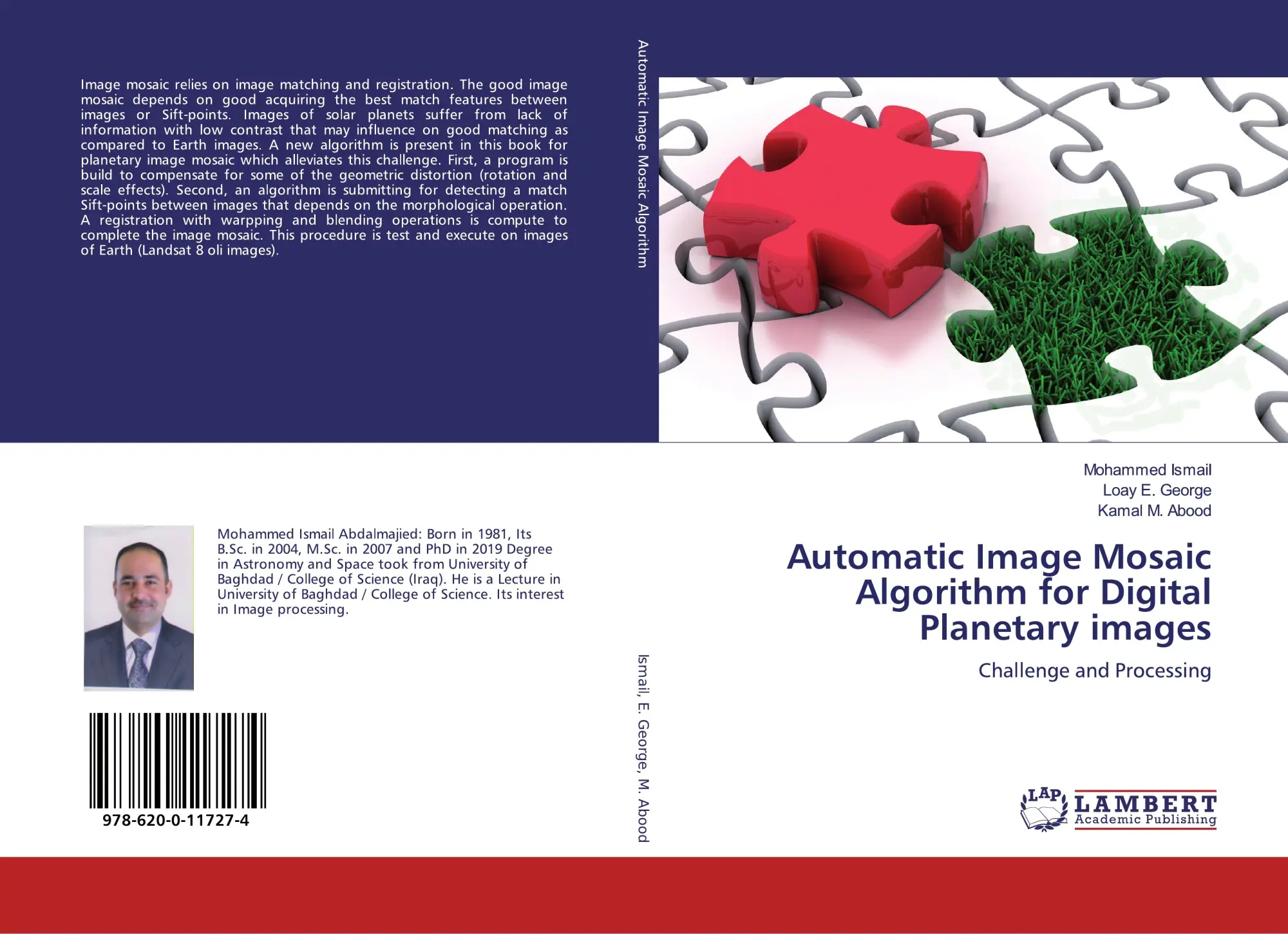 Cover: 9786200117274 | Automatic Image Mosaic Algorithm for Digital Planetary images | Buch