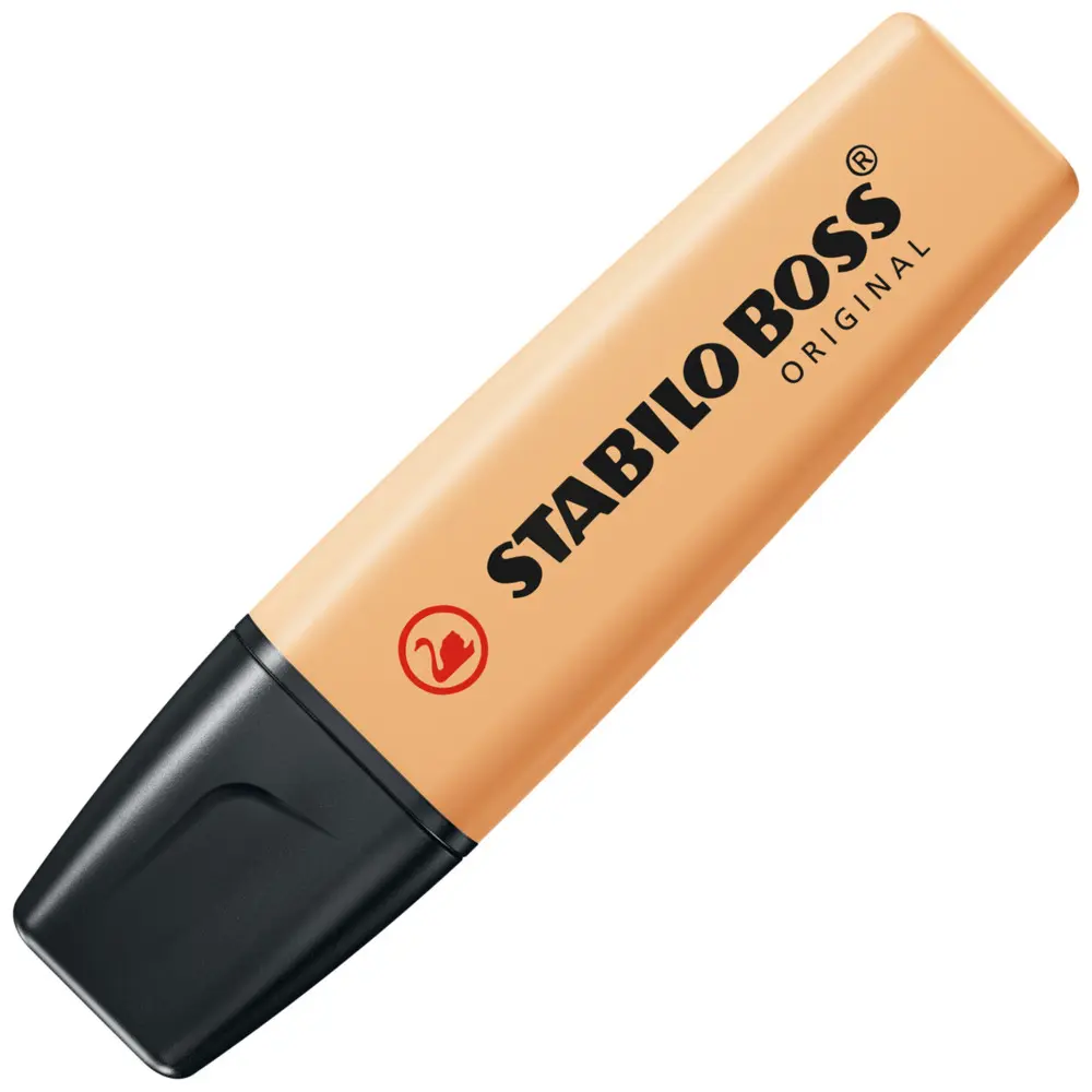 Bild: 4006381567374 | Textmarker - STABILO BOSS ORIGINAL Pastel - 4er Pack - sanftes...