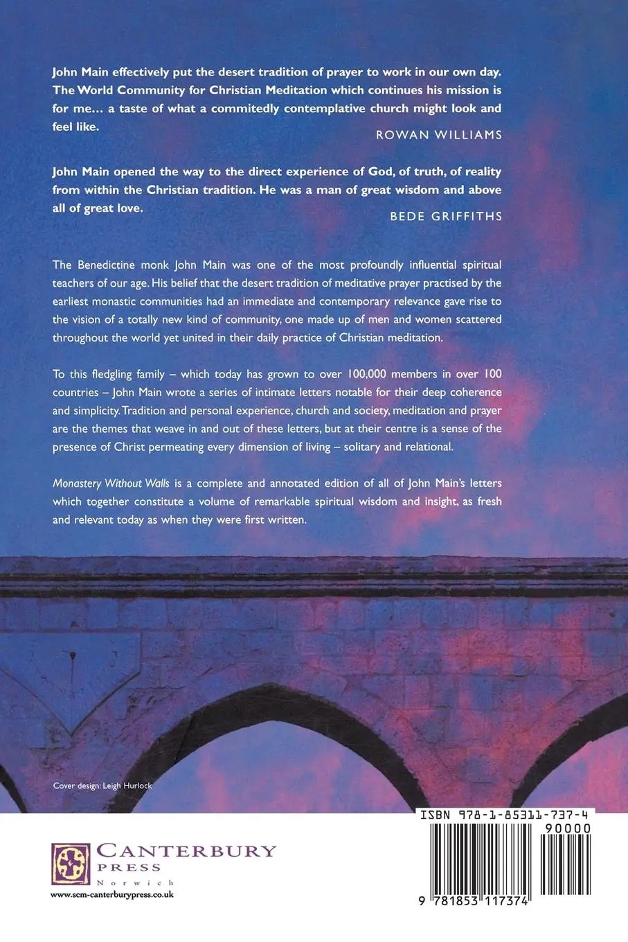 Rückseite: 9781853117374 | Monastery Without Walls | The Spiritual Letters of John Main | Main