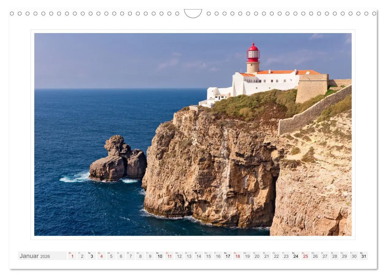 Bild: 9783457607374 | Algarve - Küstenlandschaften (Wandkalender 2026 DIN A3 quer),...