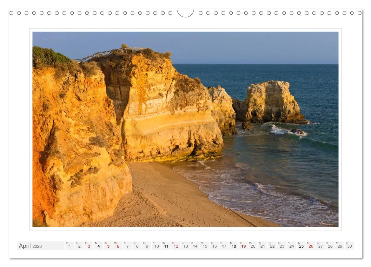 Bild: 9783457607374 | Algarve - Küstenlandschaften (Wandkalender 2026 DIN A3 quer),...