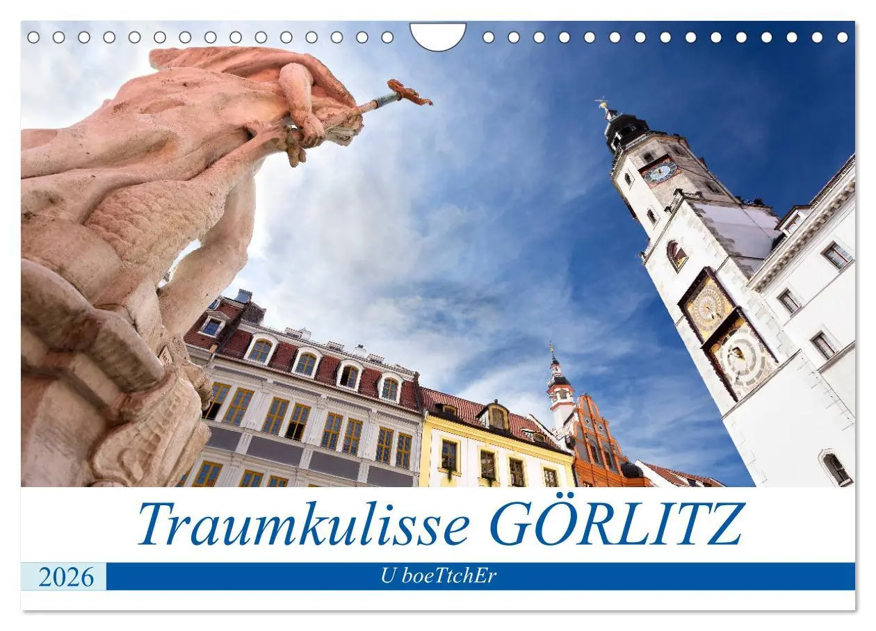 Cover: 9783457777374 | Traumkulisse GÖRLITZ (Wandkalender 2026 DIN A4 quer), CALVENDO...