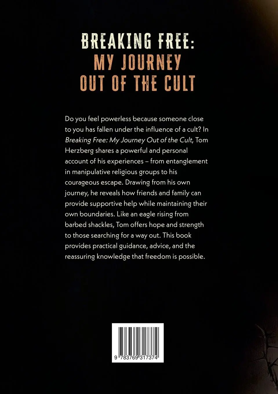 Rückseite: 9783769317374 | Breaking Free: My Journey Out of the Cult | Tom Herzberg | Taschenbuch