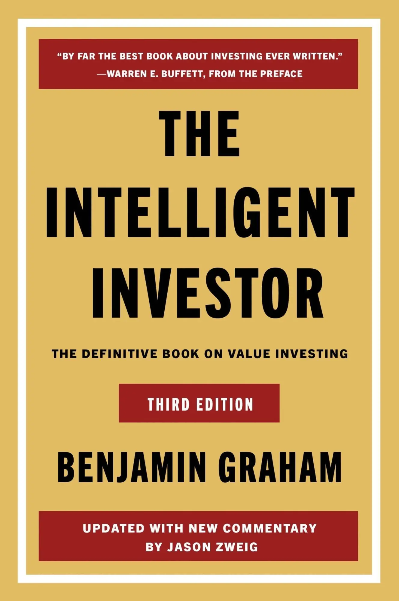 Cover: 9780063497474 | The Intelligent Investor | The Definitive Book on Value Investing