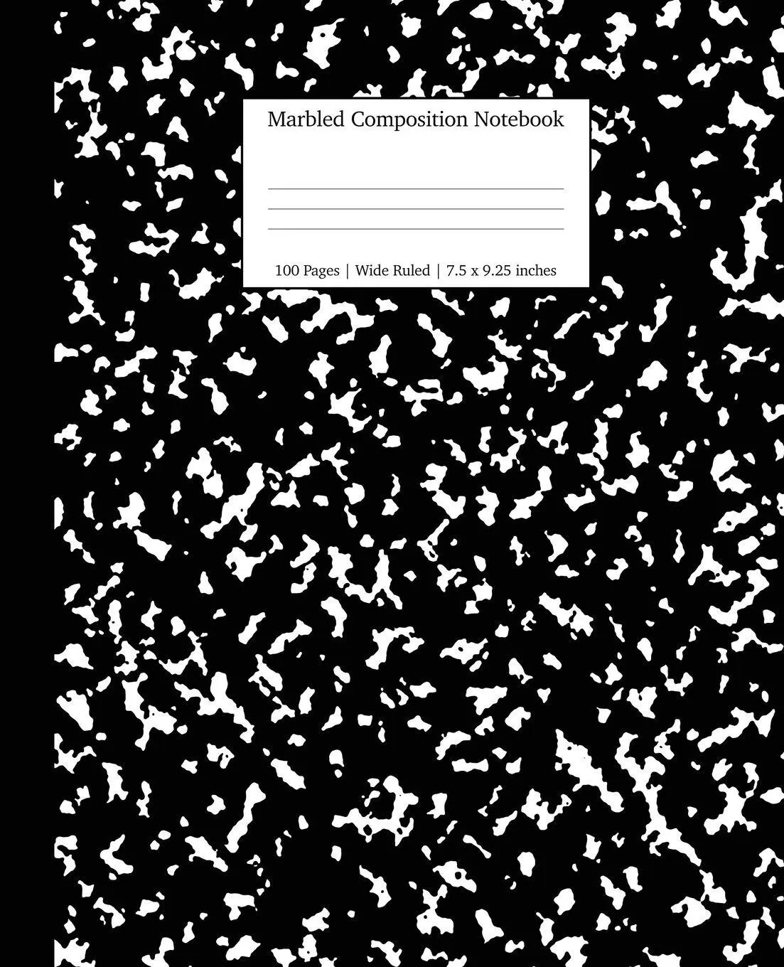 Cover: 9781989387474 | Marbled Composition Notebook | Young Dreamers Press | Taschenbuch