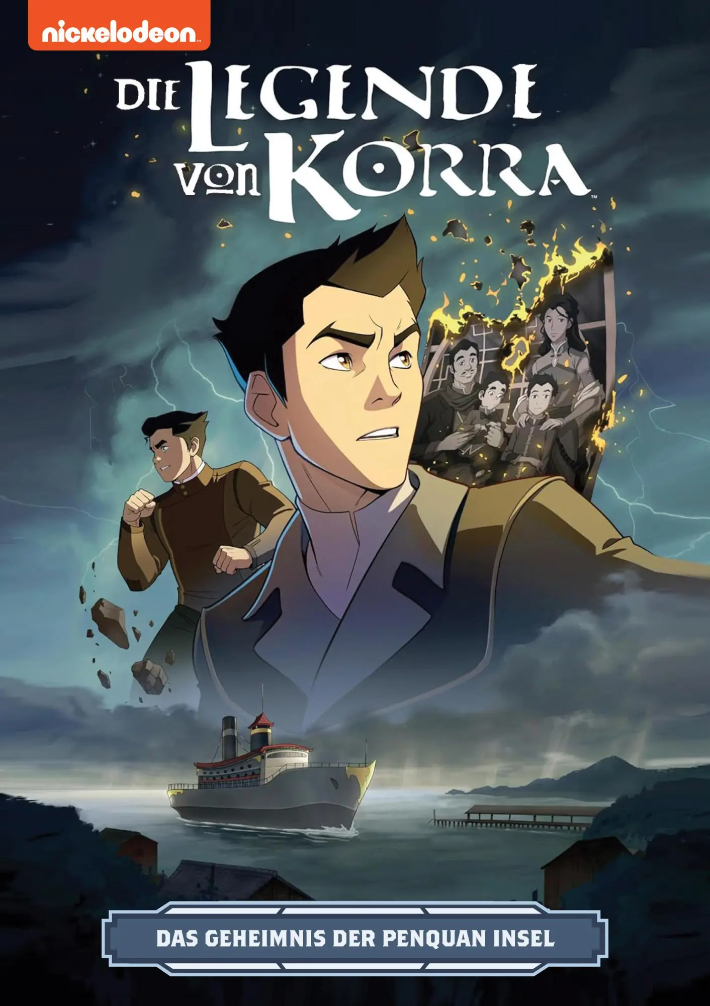Cover: 9783986667474 | Die Legende von Korra 7 | Das Geheimnis der Penquan Insel | Hughes