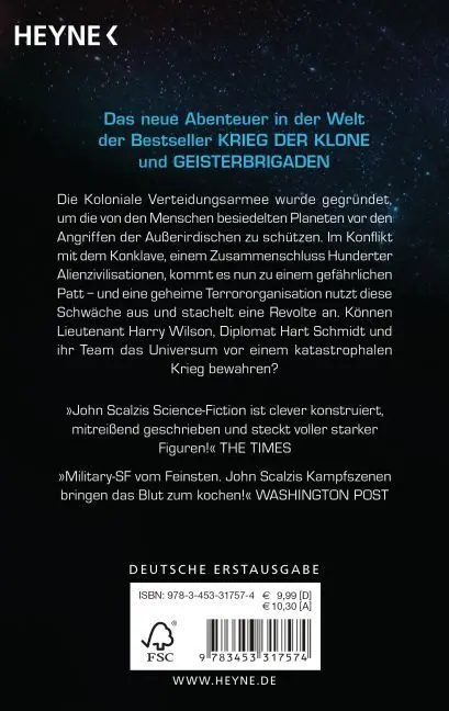 Bild: 9783453317574 | Galaktische Mission | Roman | John Scalzi | Taschenbuch | 496 S.