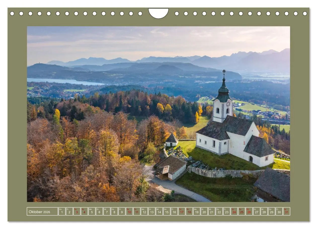 Bild: 9783457377574 | Wunderschönes Österreich (Wandkalender 2026 DIN A4 quer), CALVENDO...