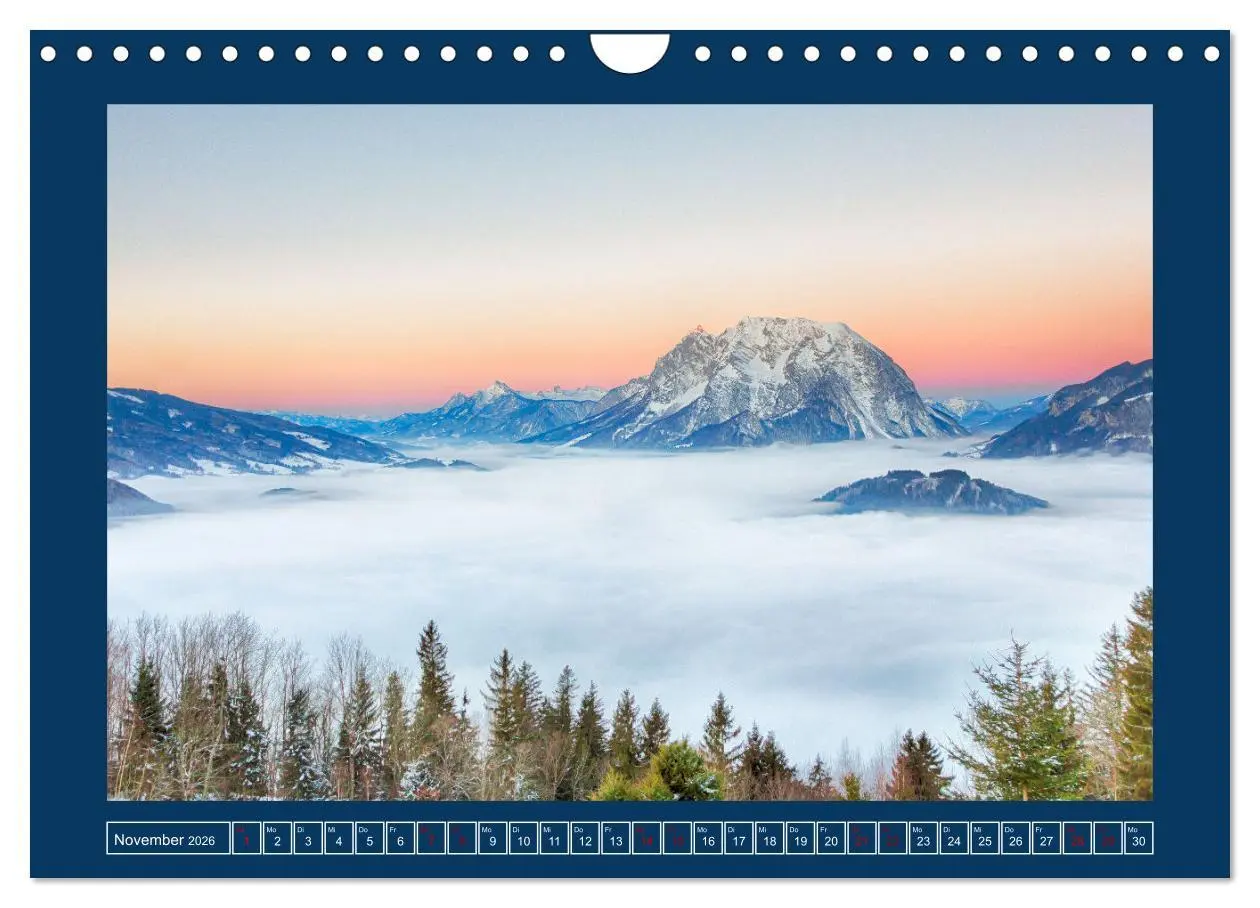 Bild: 9783457377574 | Wunderschönes Österreich (Wandkalender 2026 DIN A4 quer), CALVENDO...