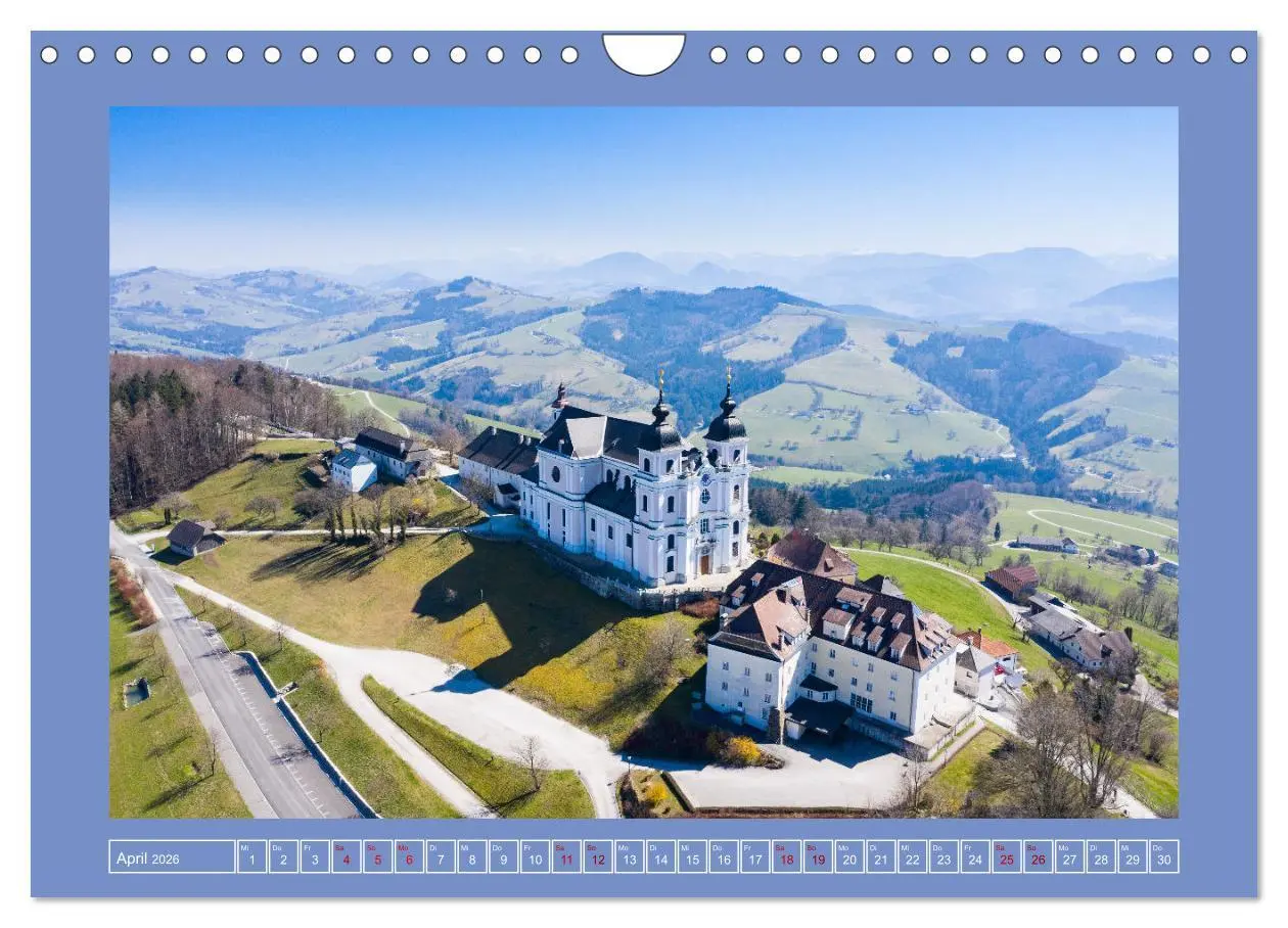 Bild: 9783457377574 | Wunderschönes Österreich (Wandkalender 2026 DIN A4 quer), CALVENDO...
