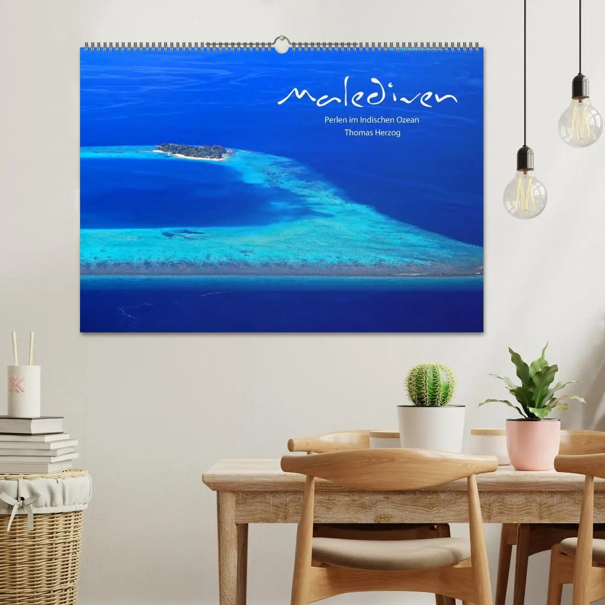 Bild: 9783516227574 | MALEDIVEN (Wandkalender 2026 DIN A2 quer), CALVENDO Monatskalender