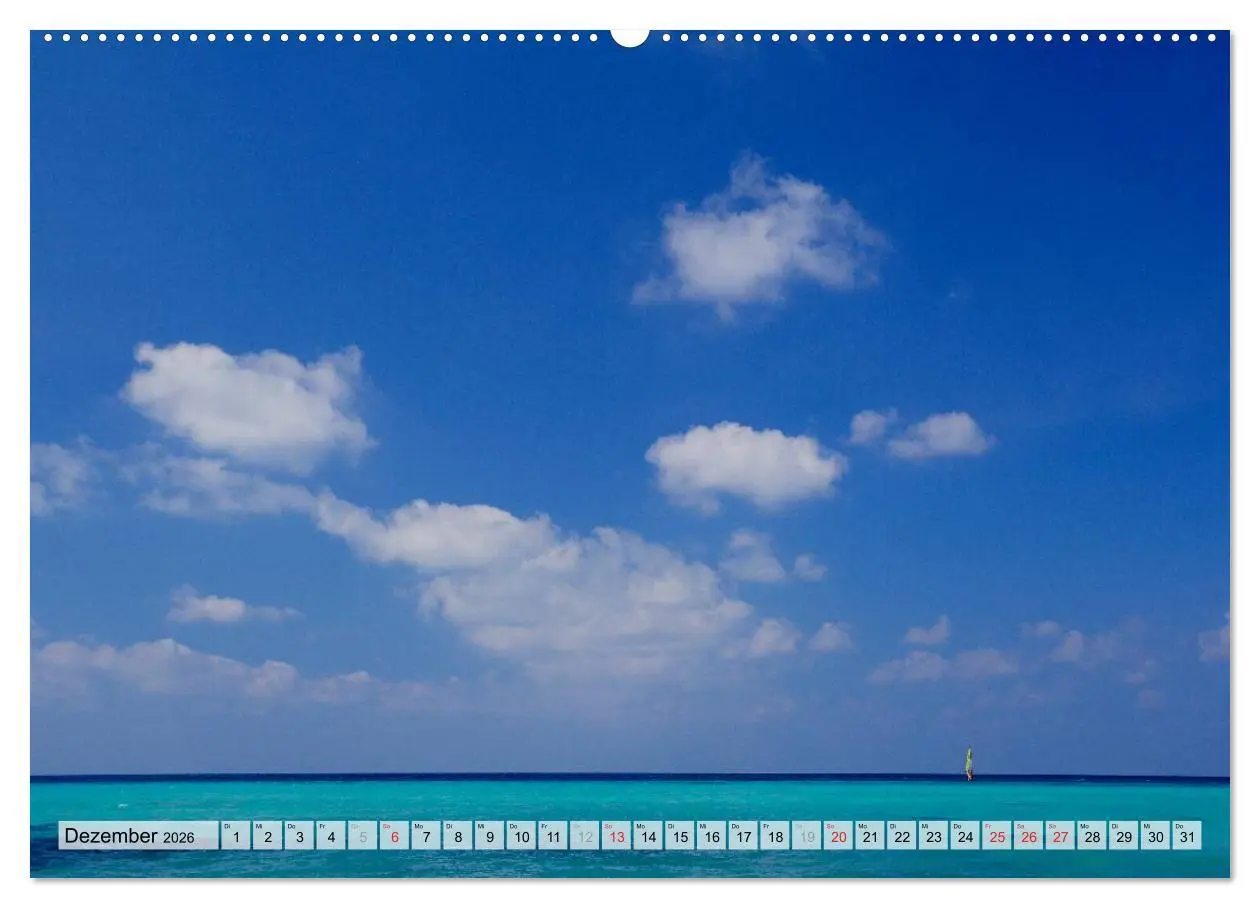 Bild: 9783516227574 | MALEDIVEN (Wandkalender 2026 DIN A2 quer), CALVENDO Monatskalender