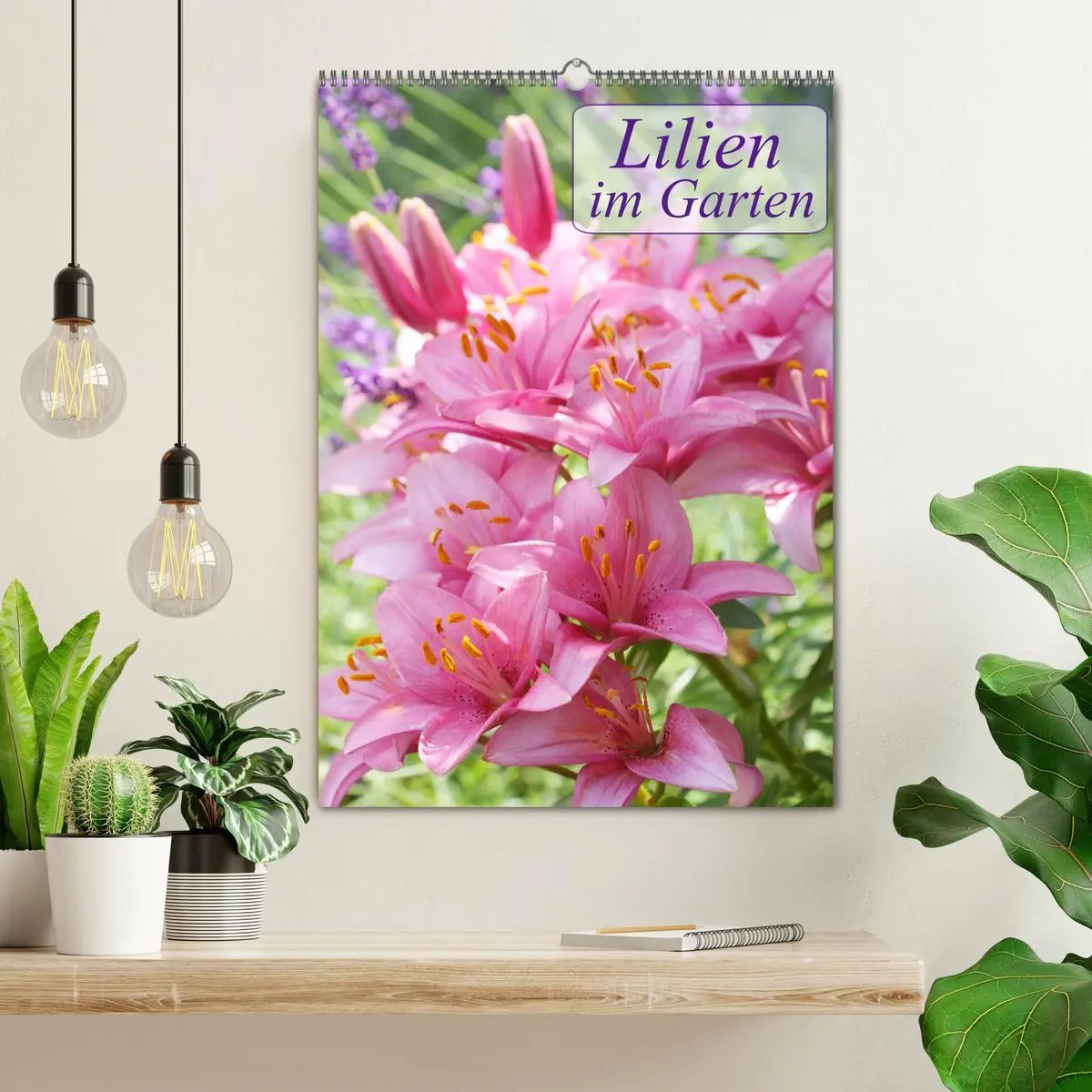 Bild: 9783516397574 | Lilien im Garten (Wandkalender 2026 DIN A2 hoch), CALVENDO...