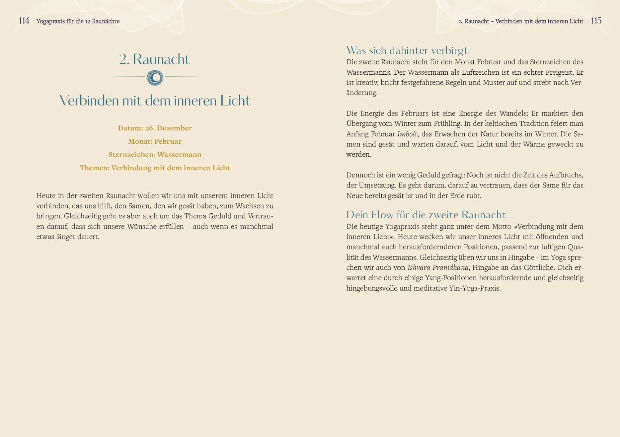 Bild: 9783742327574 | Mit Yoga durch die Raunächte | Martina Honecker | Buch | 240 S. | 2024