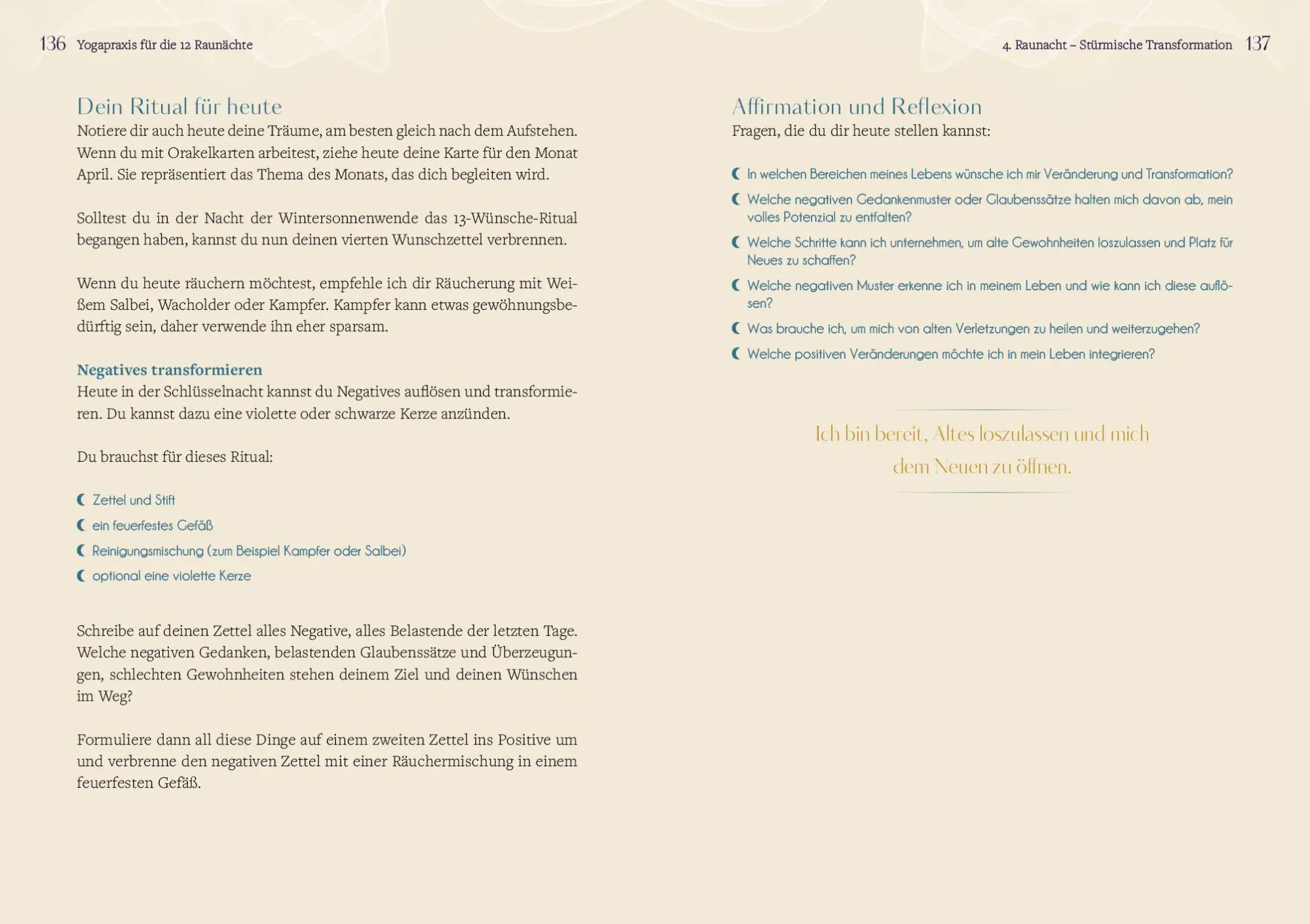 Bild: 9783742327574 | Mit Yoga durch die Raunächte | Martina Honecker | Buch | 240 S. | 2024