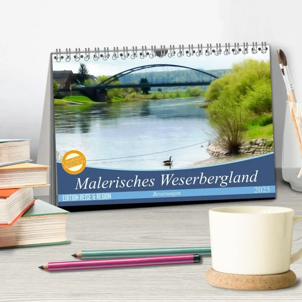 Bild: 9783435417674 | Malerisches Weserbergland - Beverungen (Tischkalender 2025 DIN A5...