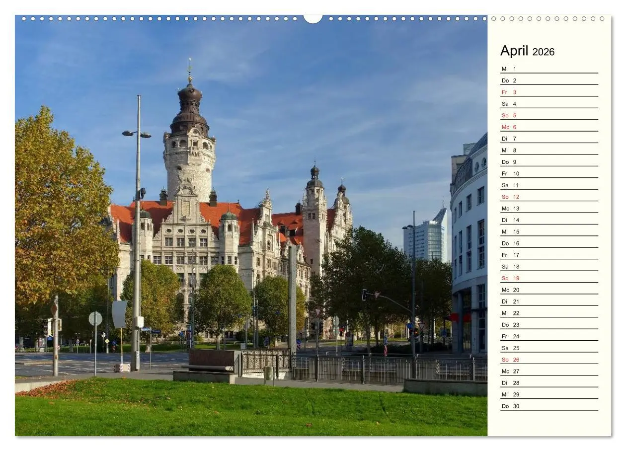 Bild: 9783457987674 | Reise durch Leipzig (Wandkalender 2026 DIN A2 quer), CALVENDO...