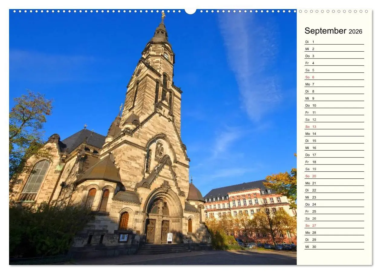 Bild: 9783457987674 | Reise durch Leipzig (Wandkalender 2026 DIN A2 quer), CALVENDO...