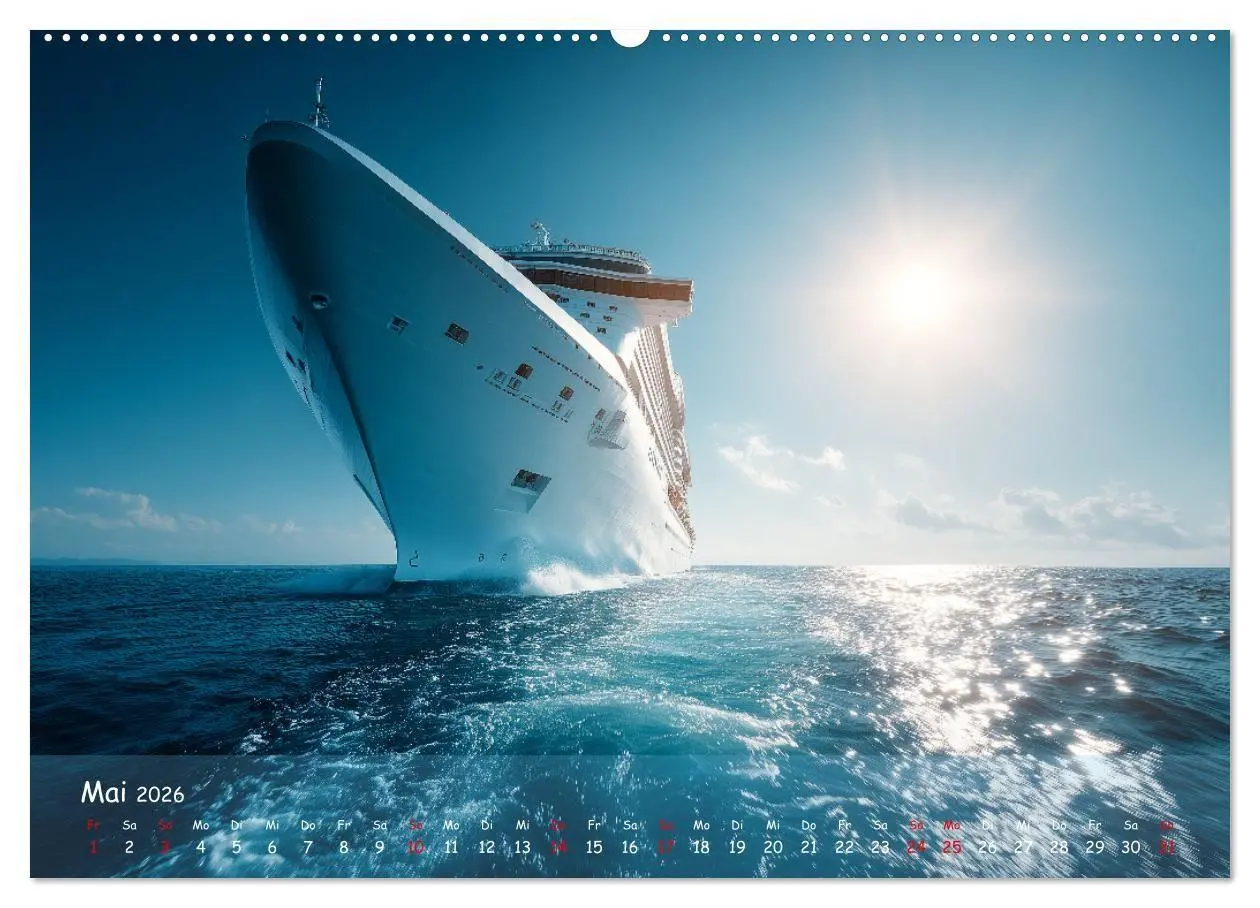 Bild: 9783516697674 | Kreuzfahrtschiffe Kalender - Kreuzfahrten und Giganten der Meere...
