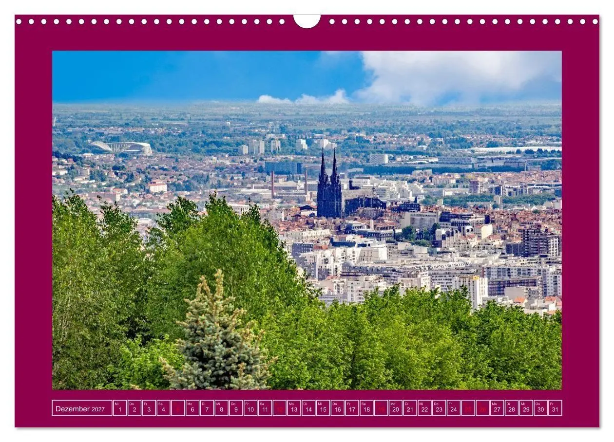 Bild: 9783594287774 | Clermont-Ferrand (Wandkalender 2027 DIN A3 quer), CALVENDO...