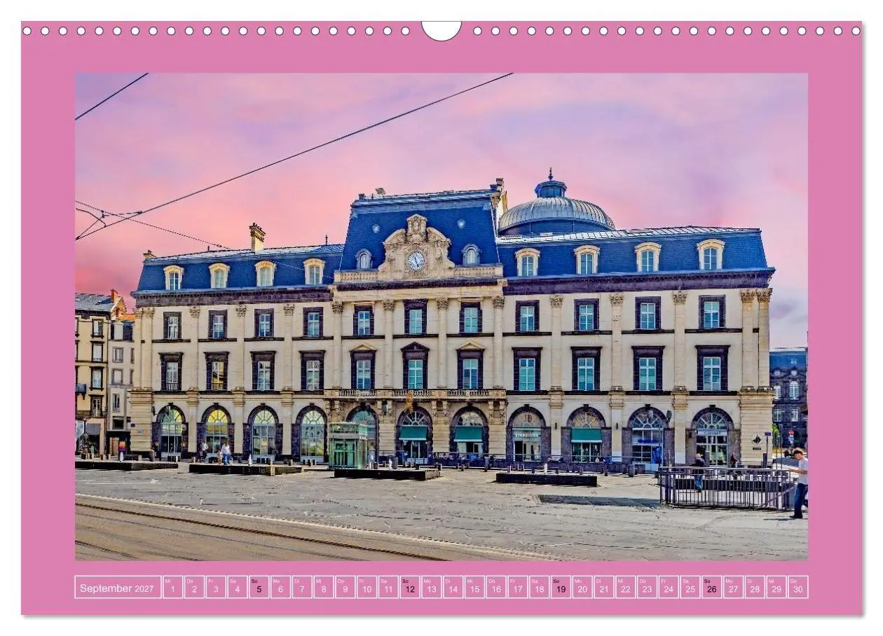 Bild: 9783594287774 | Clermont-Ferrand (Wandkalender 2027 DIN A3 quer), CALVENDO...