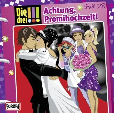 Cover: 9783803237774 | Die drei !!! 28. Achtung, Promihochzeit! (drei Ausrufezeichen) | Wich