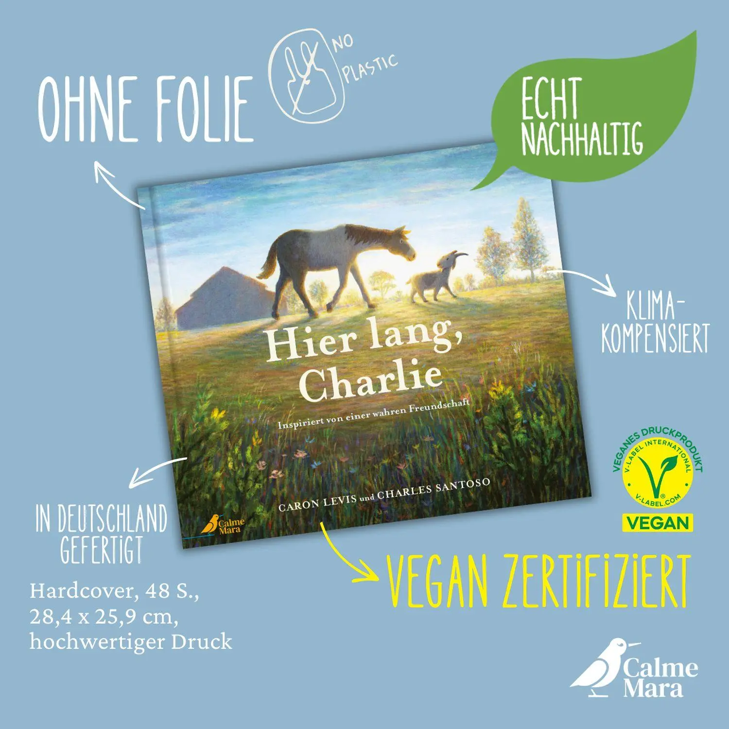 Bild: 9783948877774 | Hier lang, Charlie | Caron Levis | Buch | 48 S. | Deutsch | 2025