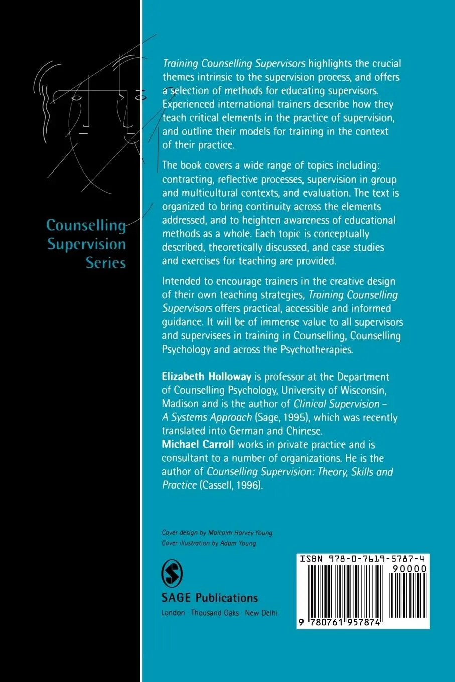 Rückseite: 9780761957874 | Training Counselling Supervisors | Strategies, Methods and Techniques