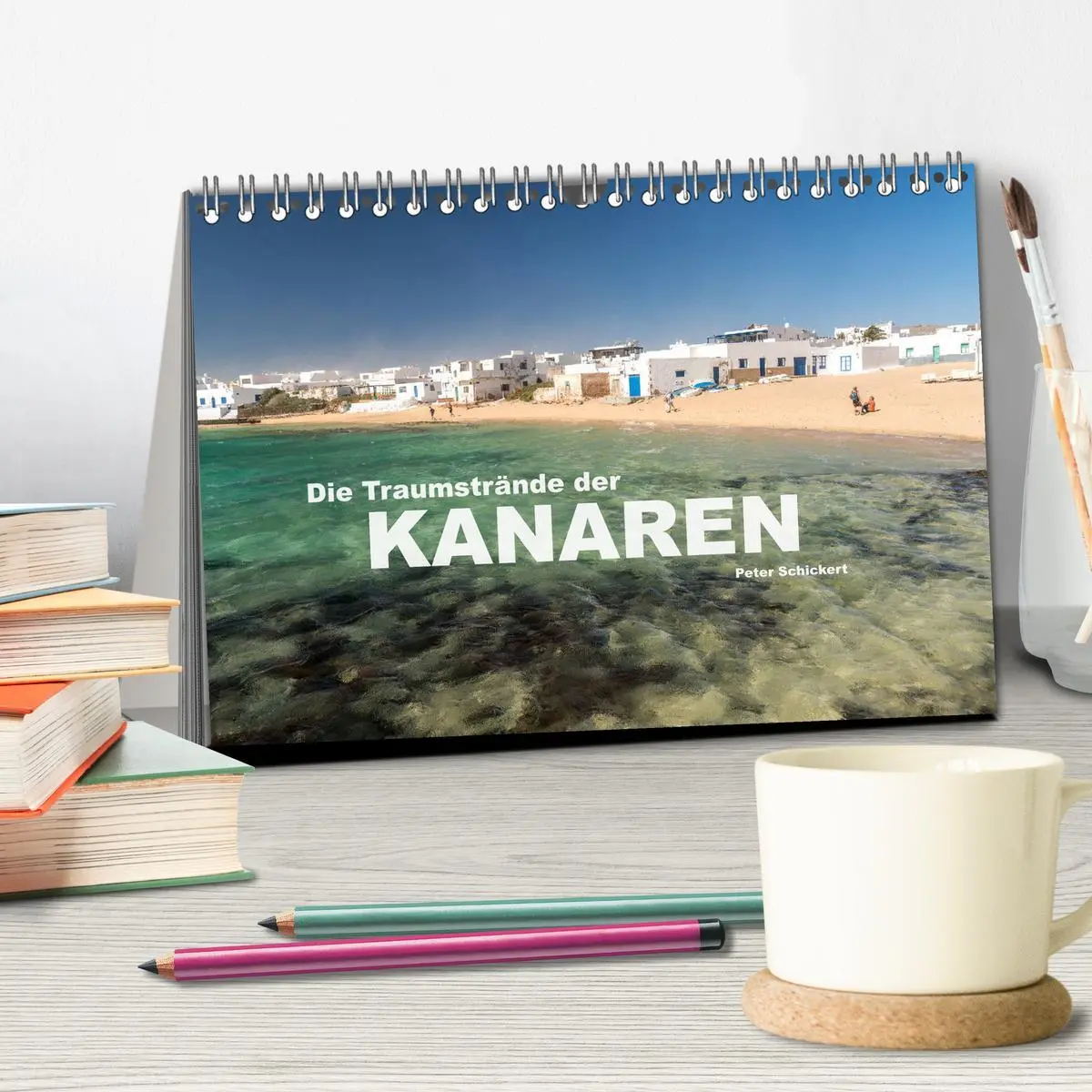 Bild: 9783457727874 | Die Traumstrände der Kanaren. (Tischkalender 2026 DIN A5 quer),...