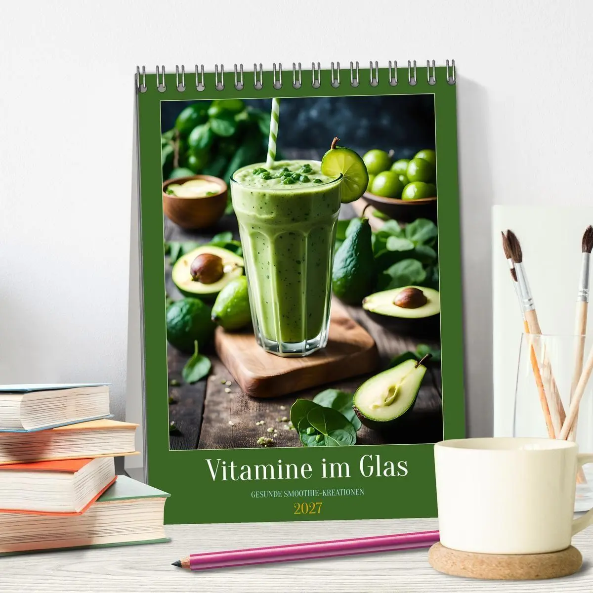Bild: 9783569077874 | Vitamine im Glas - Gesunde Smoothie Kreationen (Tischkalender 2027...