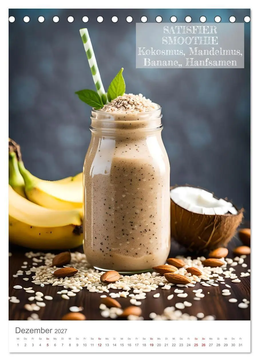 Bild: 9783569077874 | Vitamine im Glas - Gesunde Smoothie Kreationen (Tischkalender 2027...