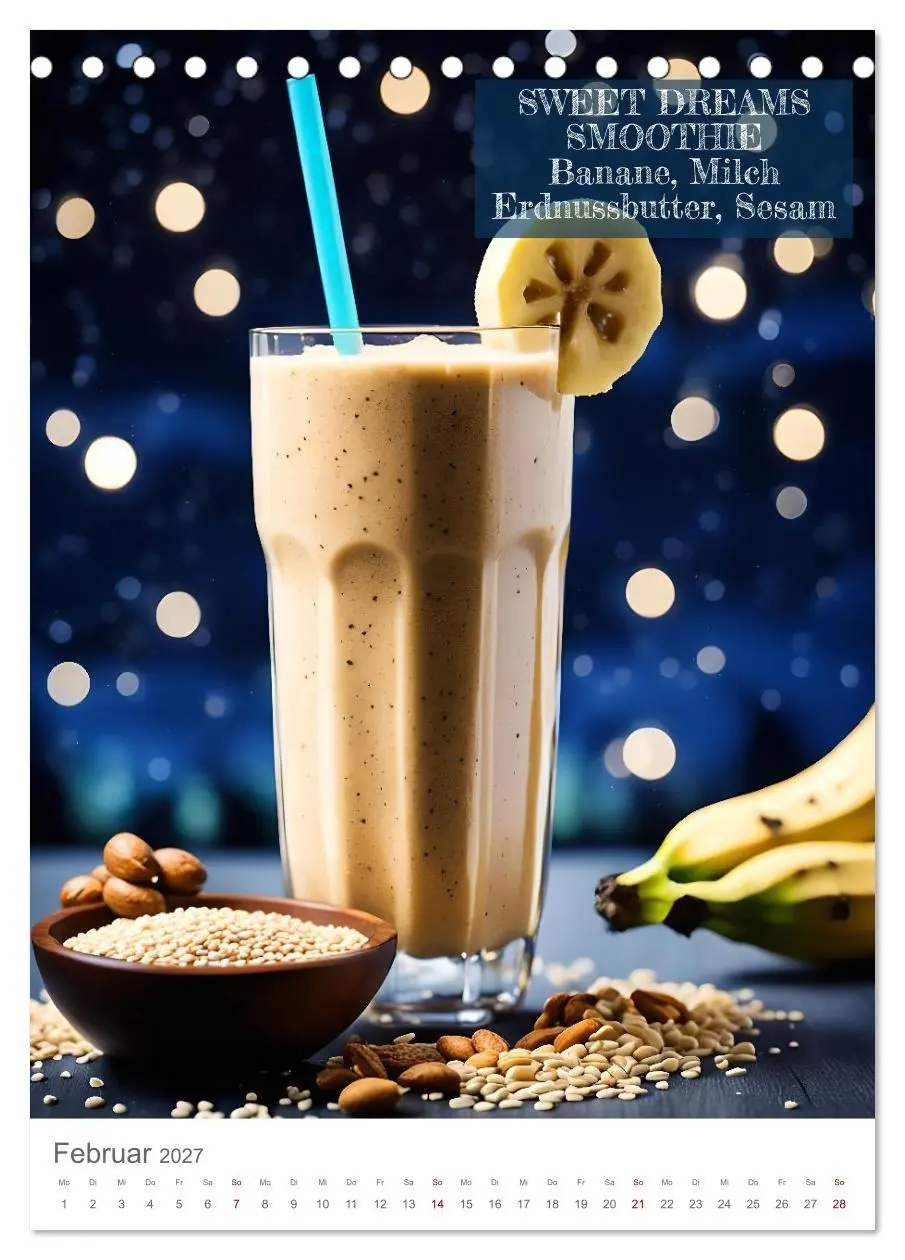 Bild: 9783569077874 | Vitamine im Glas - Gesunde Smoothie Kreationen (Tischkalender 2027...