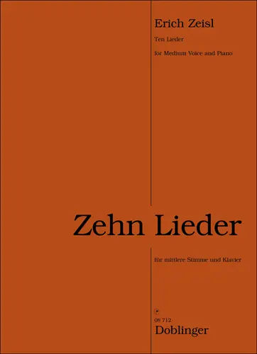 10 Lieder für Gesang (mittel) und Klavier Stimmen