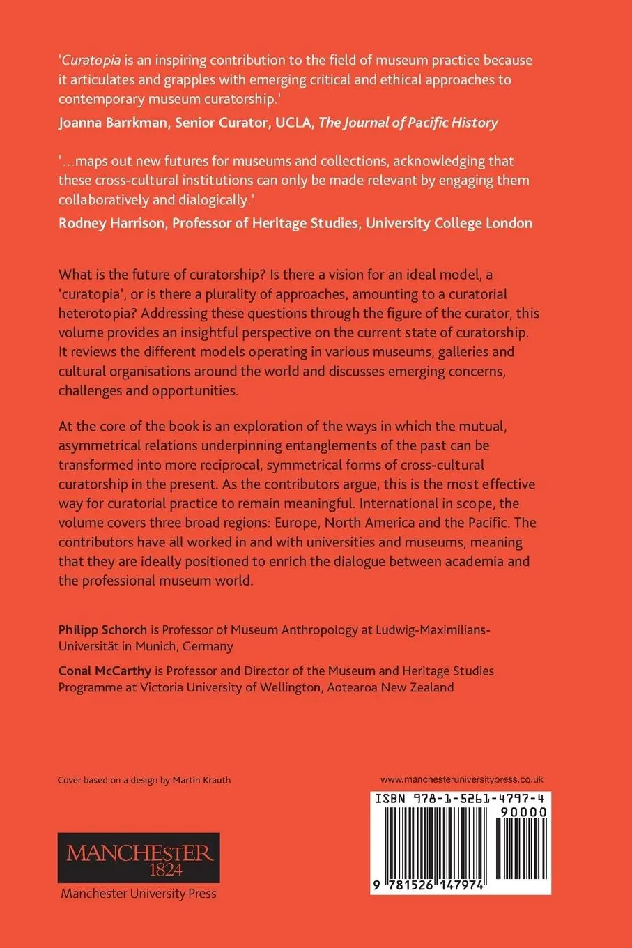 Rückseite: 9781526147974 | Curatopia | Museums and the future of curatorship | Schorch (u. a.)