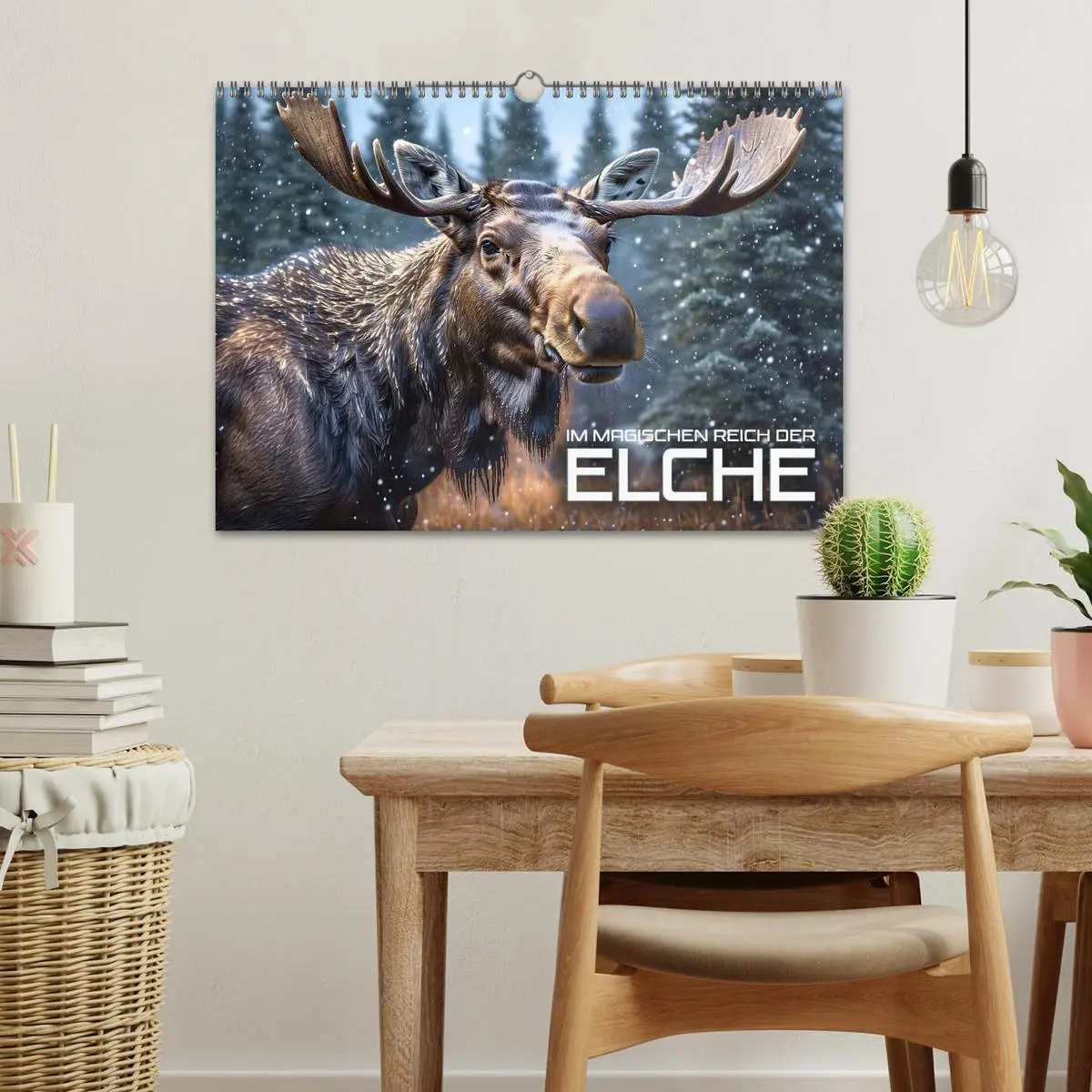 Bild: 9783457407974 | Im magischen Reich der Elche (Wandkalender 2026 DIN A3 quer),...