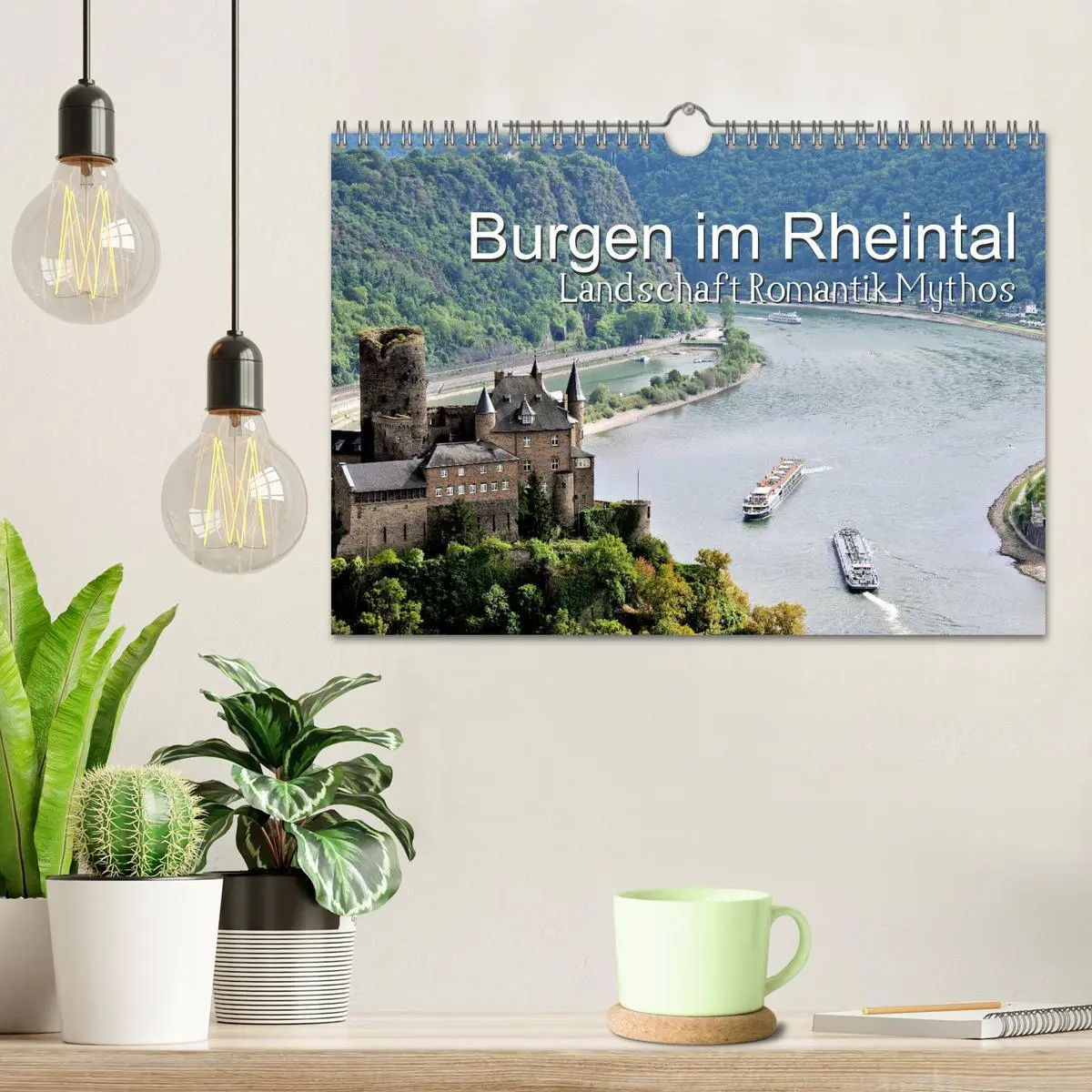 Bild: 9783457887974 | Burgen im Rheintal - Landschaft, Romantik, legend (Wandkalender...