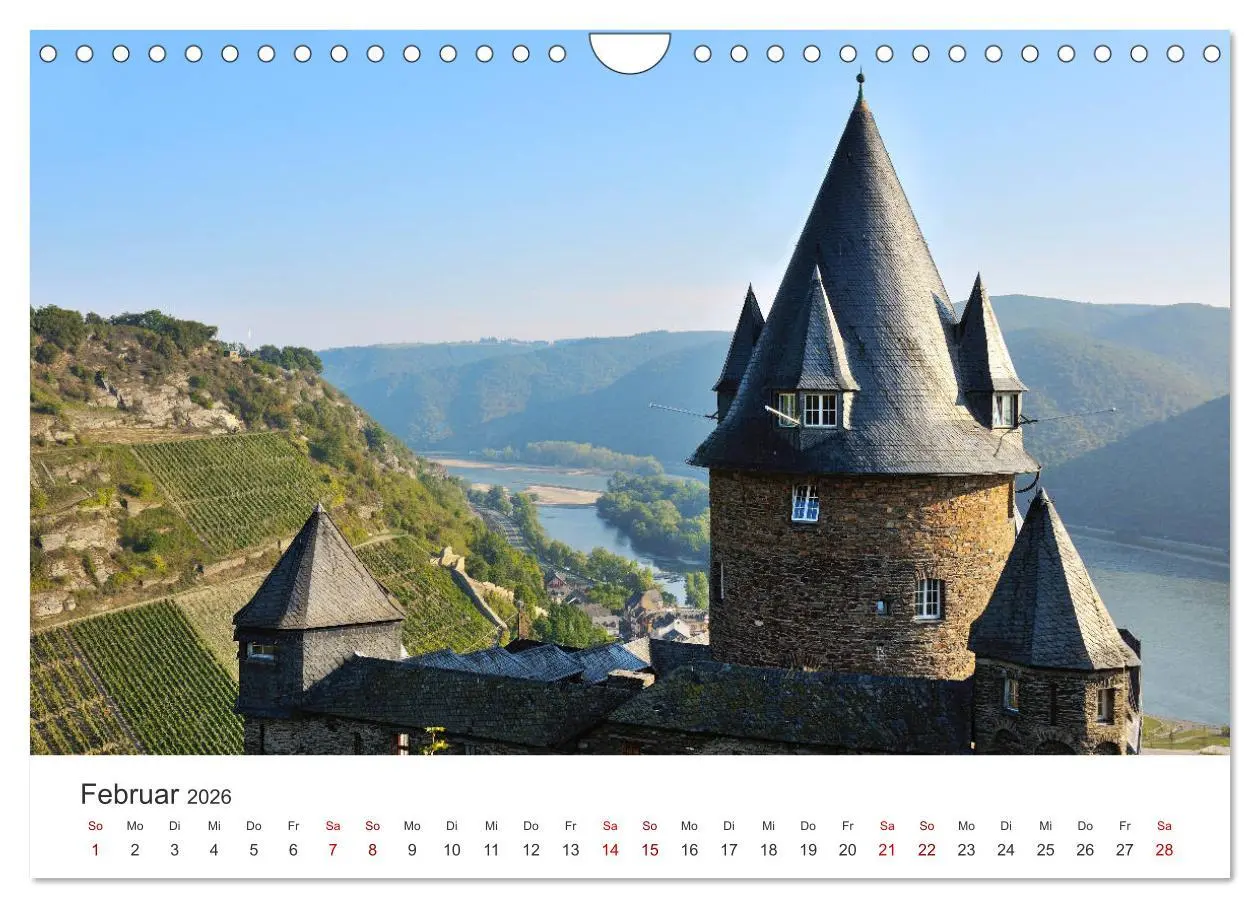 Bild: 9783457887974 | Burgen im Rheintal - Landschaft, Romantik, legend (Wandkalender...