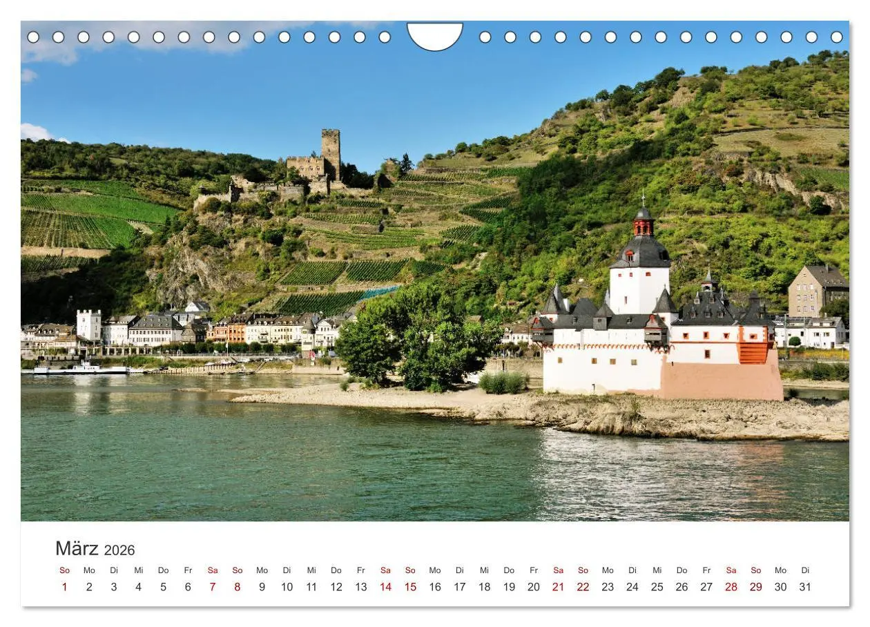 Bild: 9783457887974 | Burgen im Rheintal - Landschaft, Romantik, legend (Wandkalender...