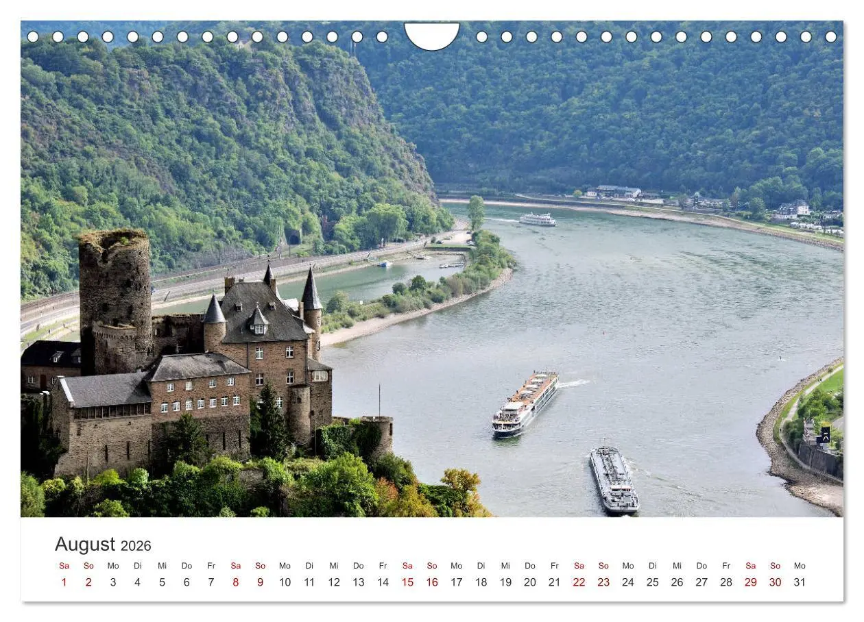 Bild: 9783457887974 | Burgen im Rheintal - Landschaft, Romantik, legend (Wandkalender...
